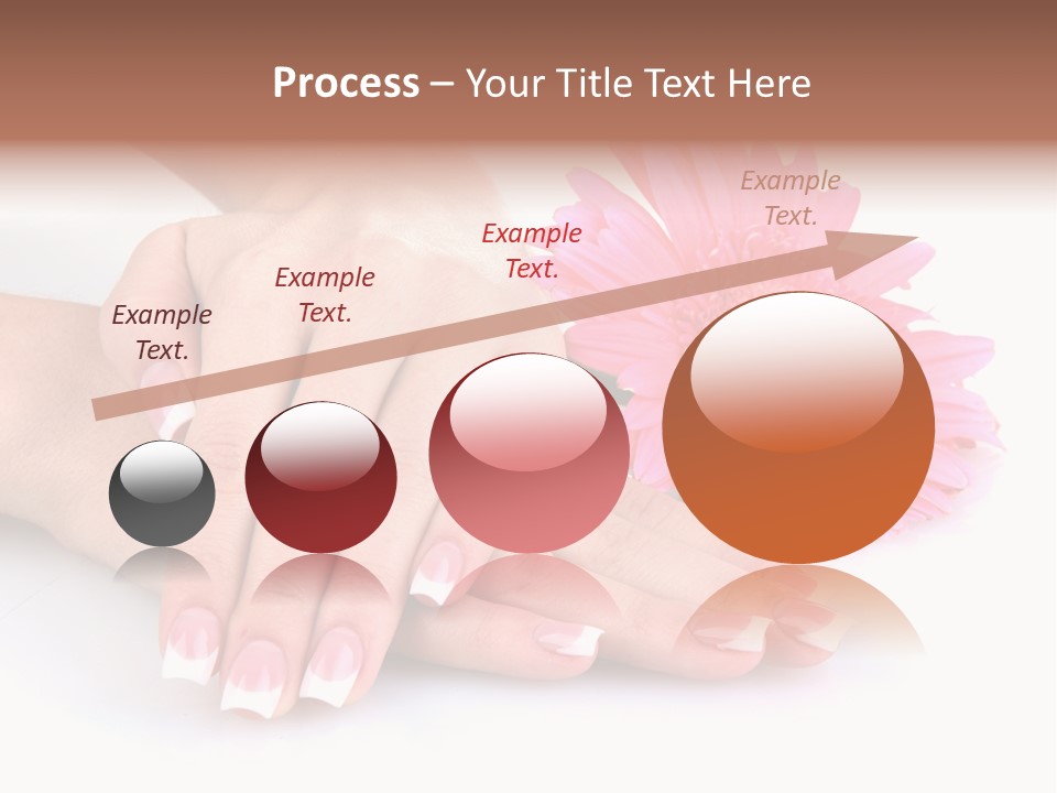 Moisturize Therapy Thumb PowerPoint Template