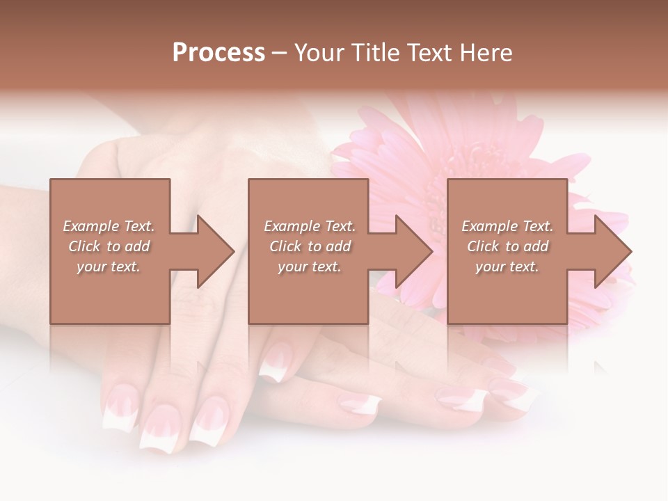 Moisturize Therapy Thumb PowerPoint Template