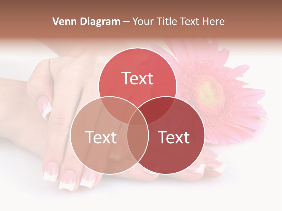 Moisturize Therapy Thumb PowerPoint Template