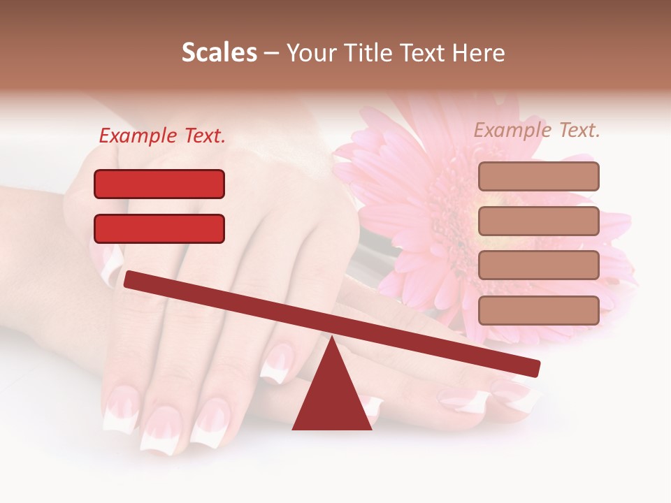 Moisturize Therapy Thumb PowerPoint Template