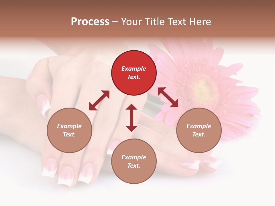 Moisturize Therapy Thumb PowerPoint Template