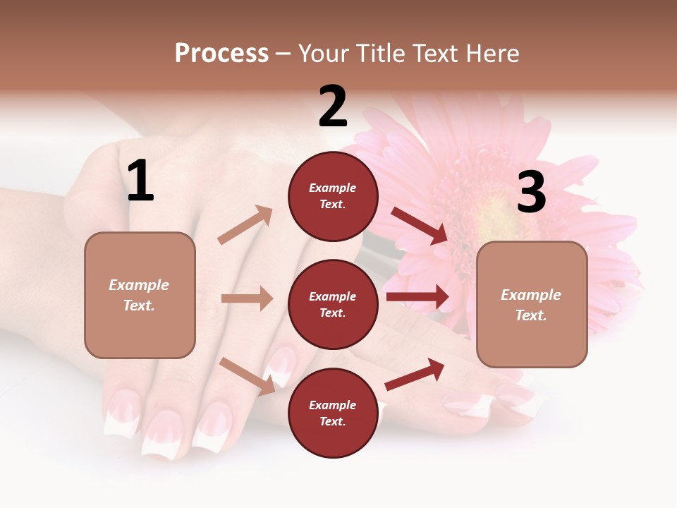Moisturize Therapy Thumb PowerPoint Template