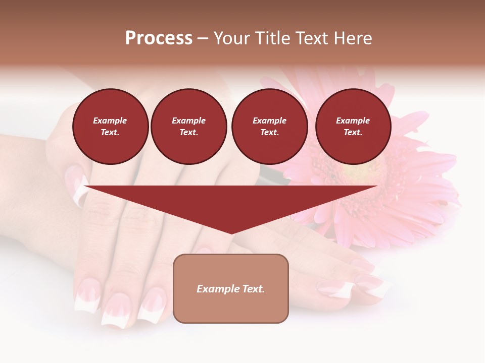 Moisturize Therapy Thumb PowerPoint Template