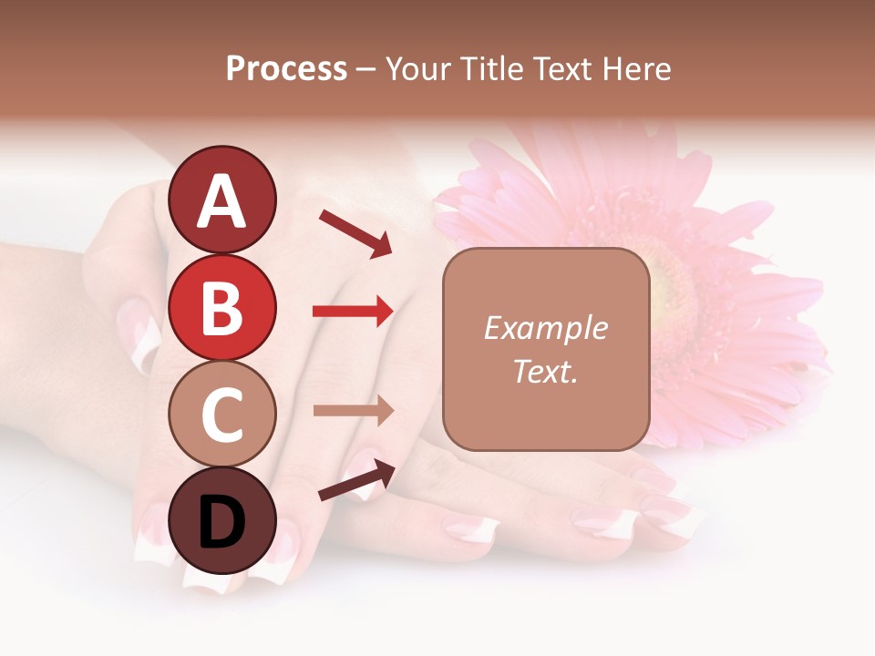 Moisturize Therapy Thumb PowerPoint Template