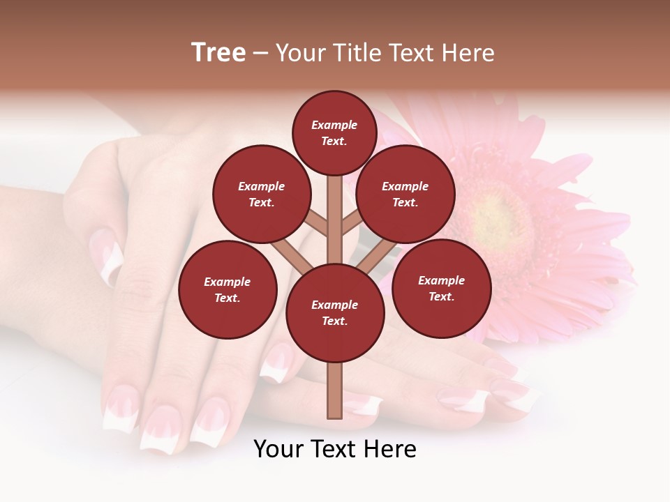 Moisturize Therapy Thumb PowerPoint Template