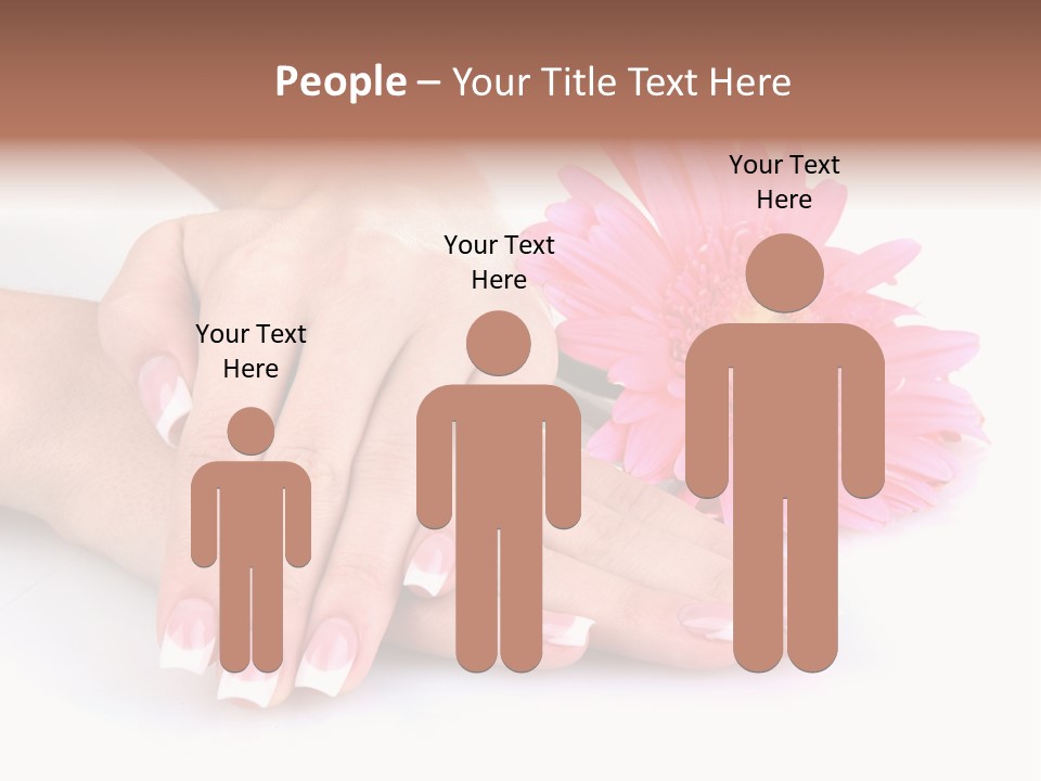 Moisturize Therapy Thumb PowerPoint Template