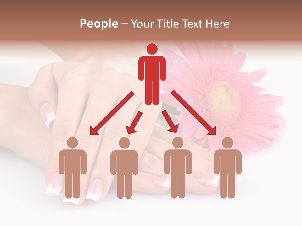 Moisturize Therapy Thumb PowerPoint Template