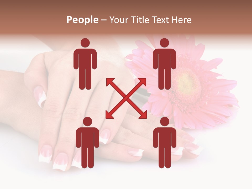 Moisturize Therapy Thumb PowerPoint Template