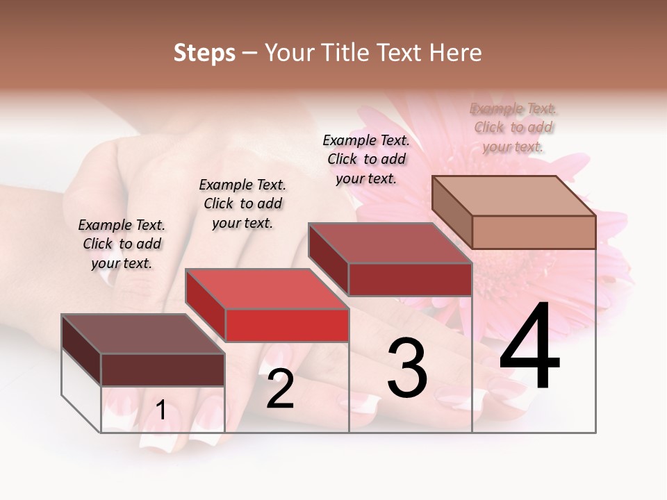 Moisturize Therapy Thumb PowerPoint Template