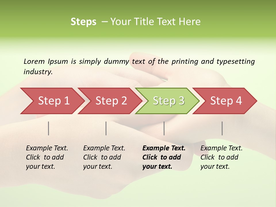 People Massage Skin PowerPoint Template