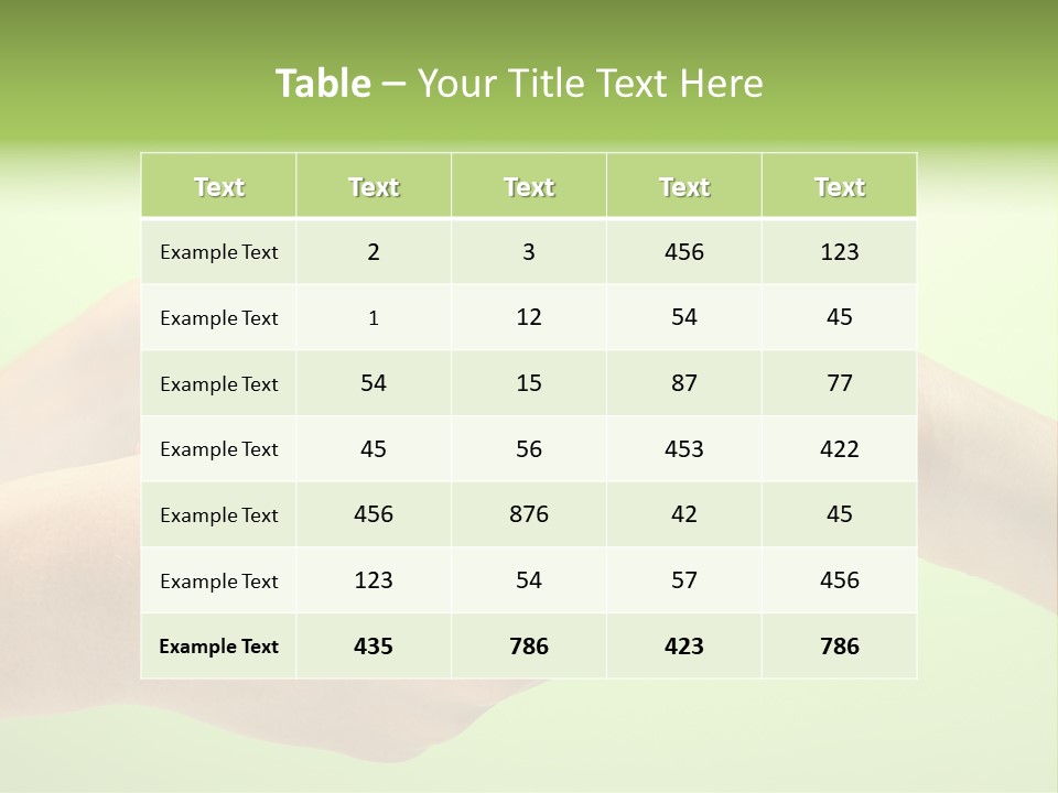 People Massage Skin PowerPoint Template