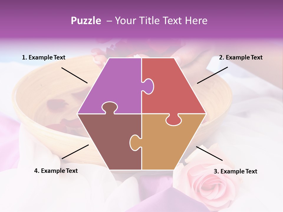 Petal Soft Hand PowerPoint Template