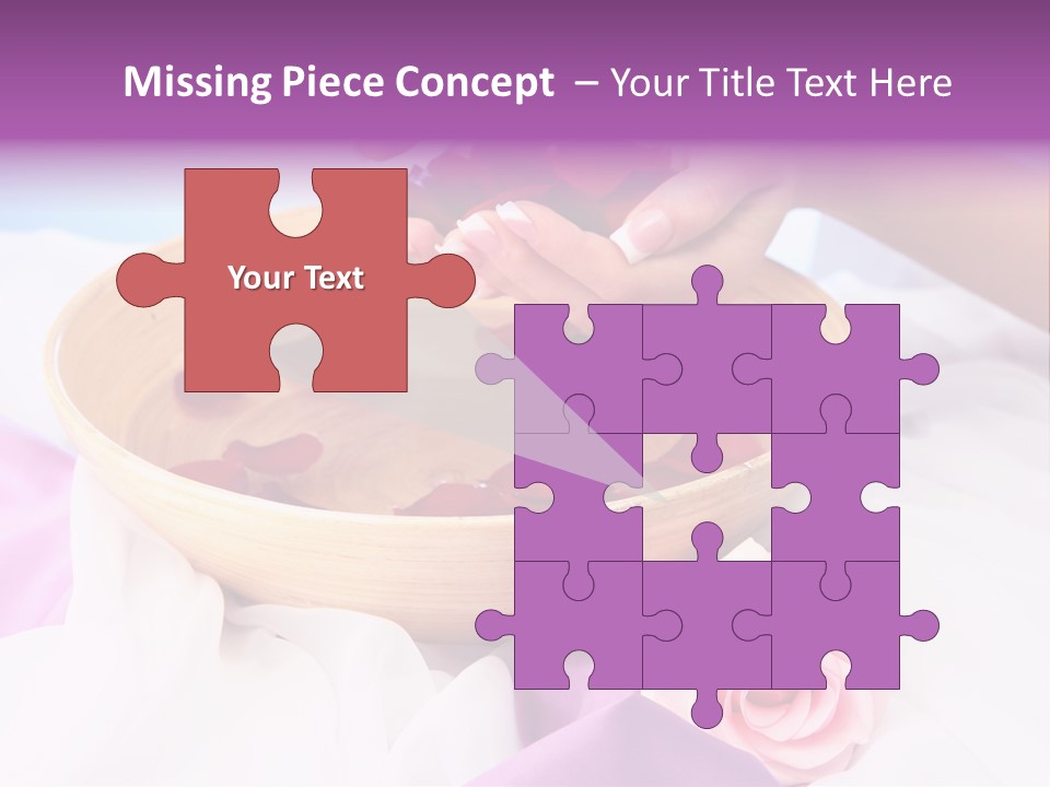 Petal Soft Hand PowerPoint Template