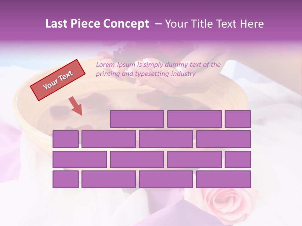 Petal Soft Hand PowerPoint Template