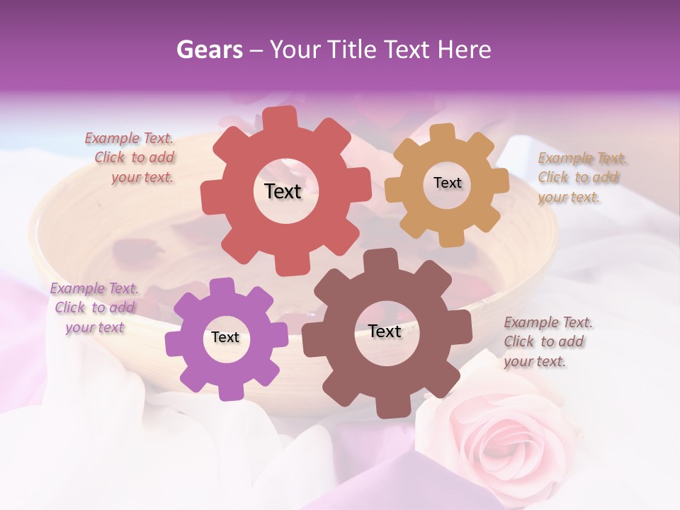 Petal Soft Hand PowerPoint Template