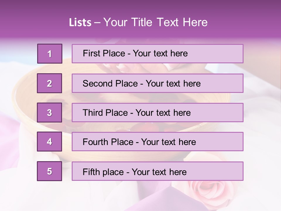 Petal Soft Hand PowerPoint Template