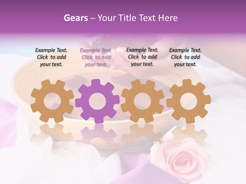 Petal Soft Hand PowerPoint Template