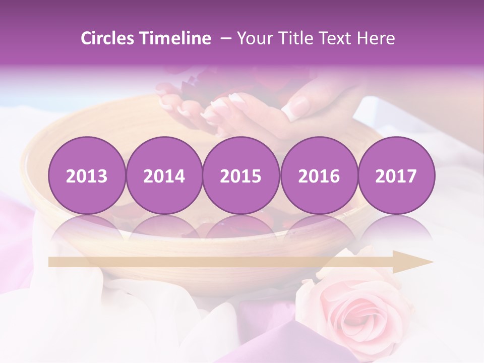 Petal Soft Hand PowerPoint Template