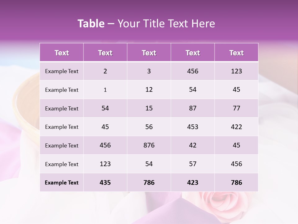 Petal Soft Hand PowerPoint Template