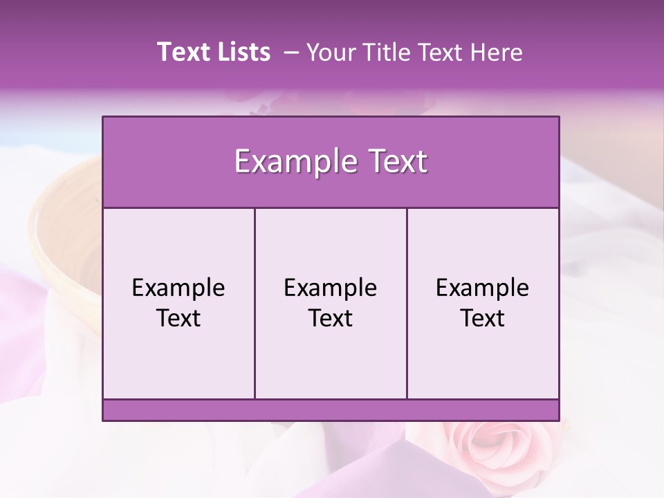 Petal Soft Hand PowerPoint Template