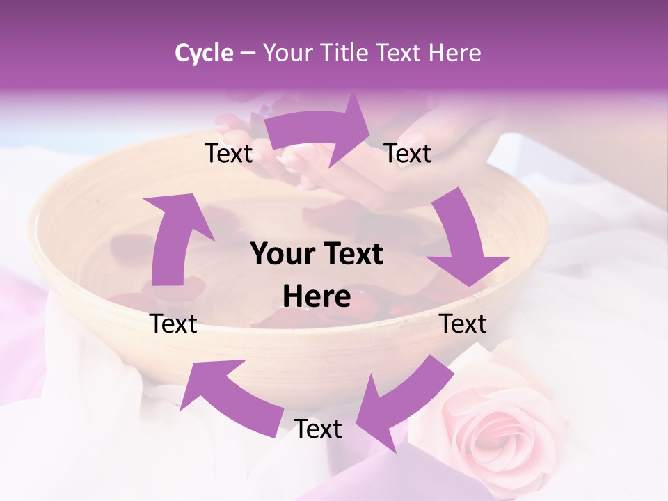 Petal Soft Hand PowerPoint Template