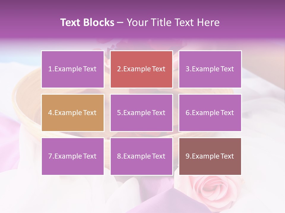 Petal Soft Hand PowerPoint Template