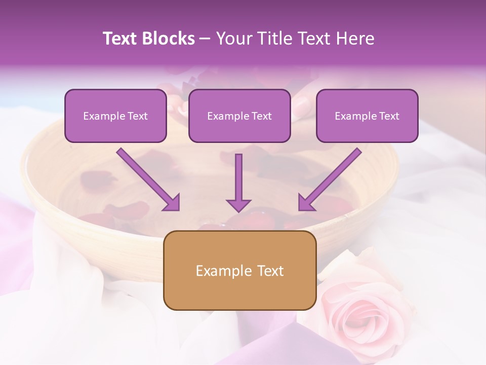 Petal Soft Hand PowerPoint Template