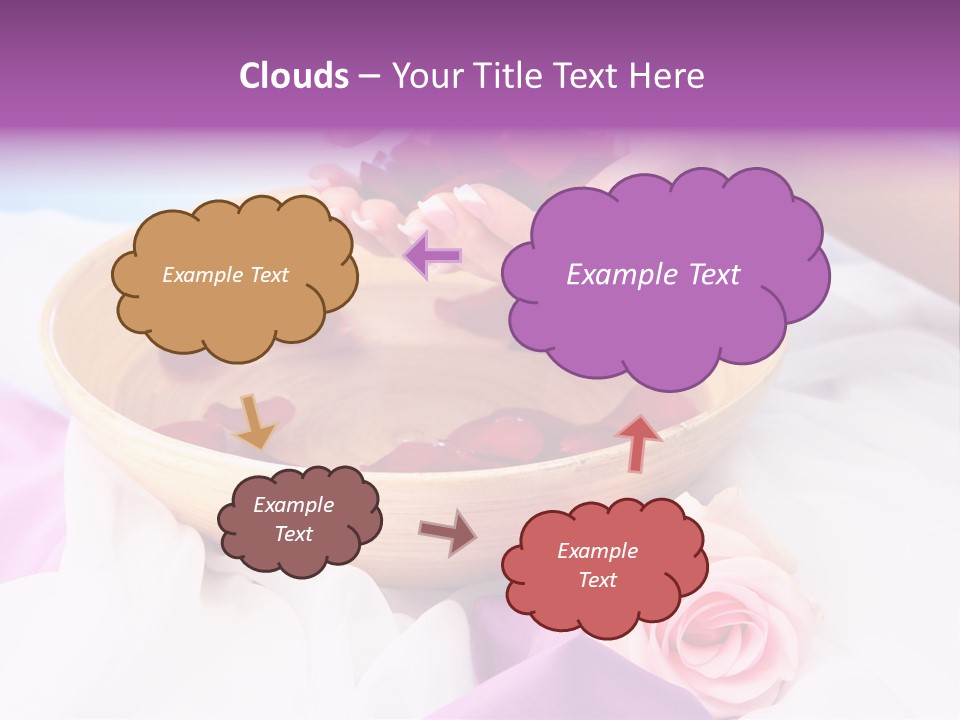 Petal Soft Hand PowerPoint Template