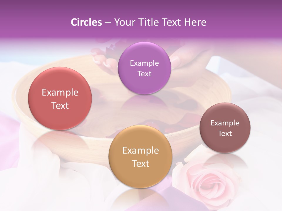 Petal Soft Hand PowerPoint Template