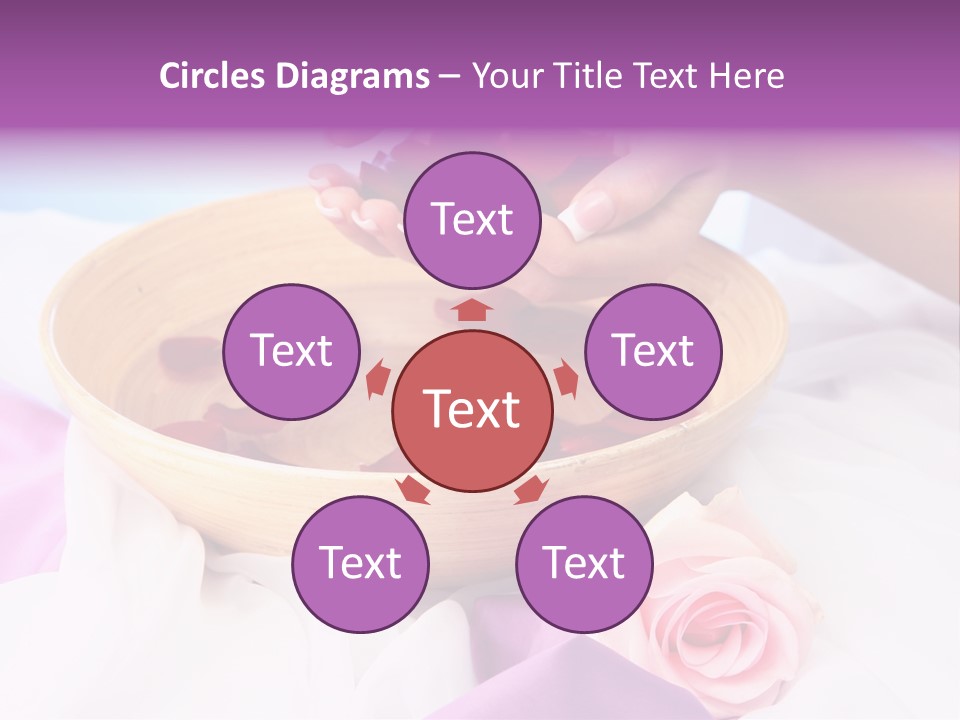 Petal Soft Hand PowerPoint Template