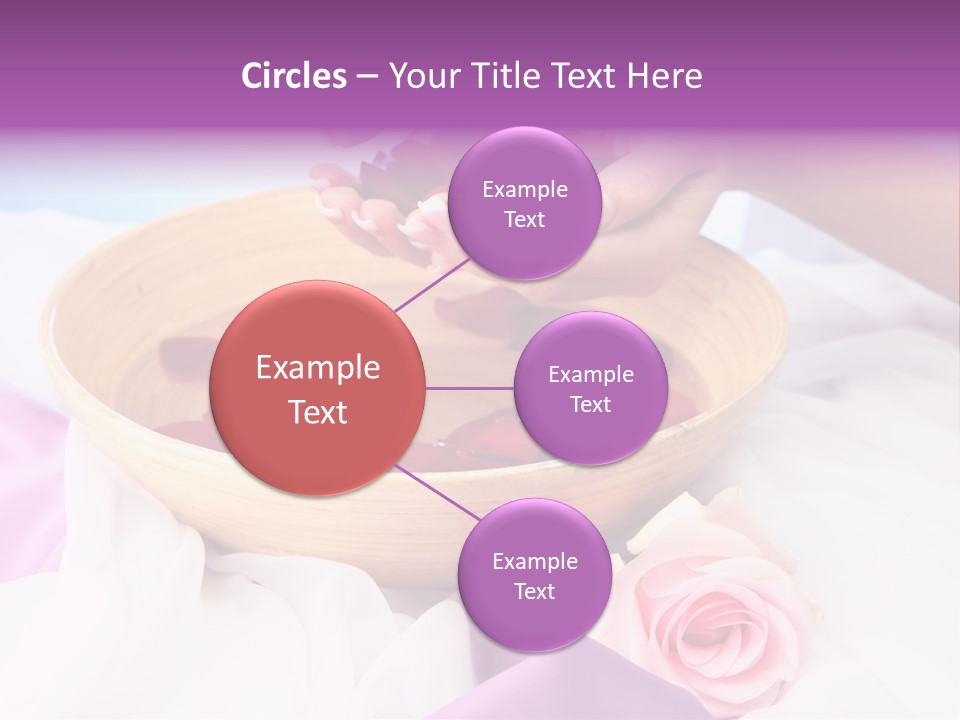Petal Soft Hand PowerPoint Template