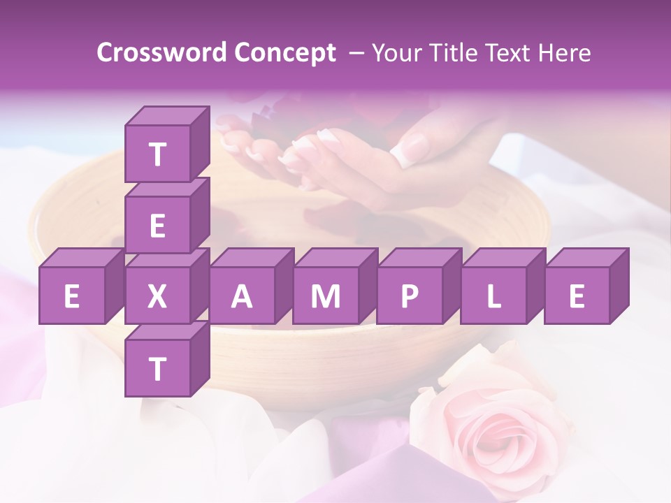 Petal Soft Hand PowerPoint Template