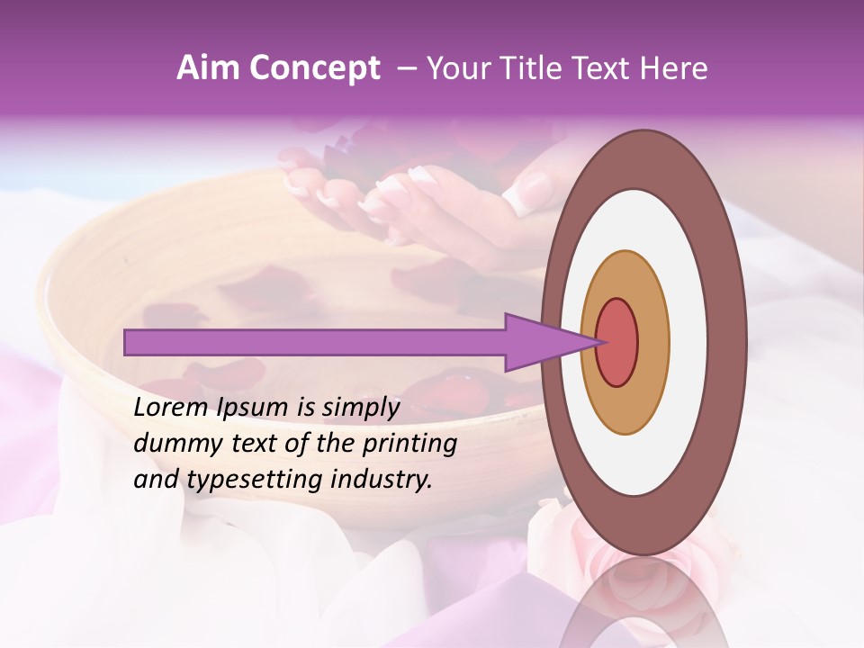 Petal Soft Hand PowerPoint Template