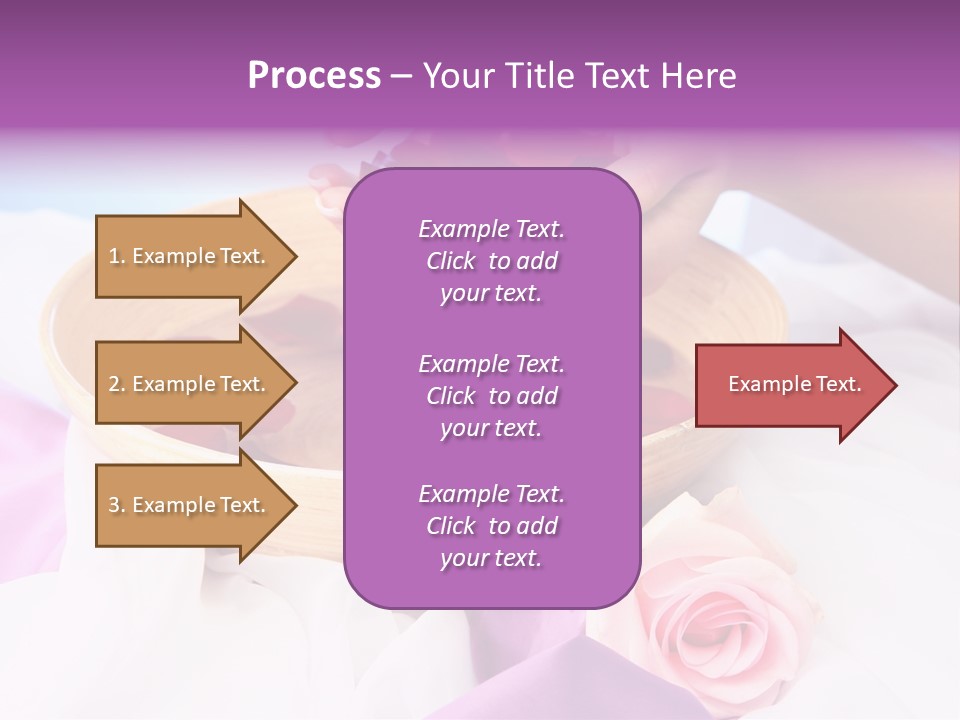 Petal Soft Hand PowerPoint Template