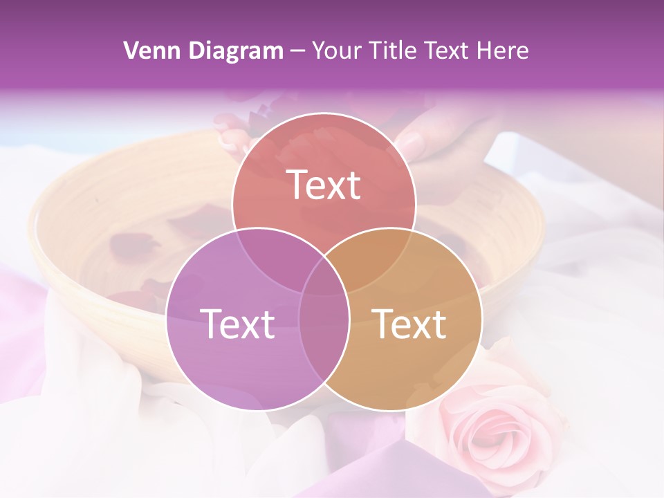 Petal Soft Hand PowerPoint Template