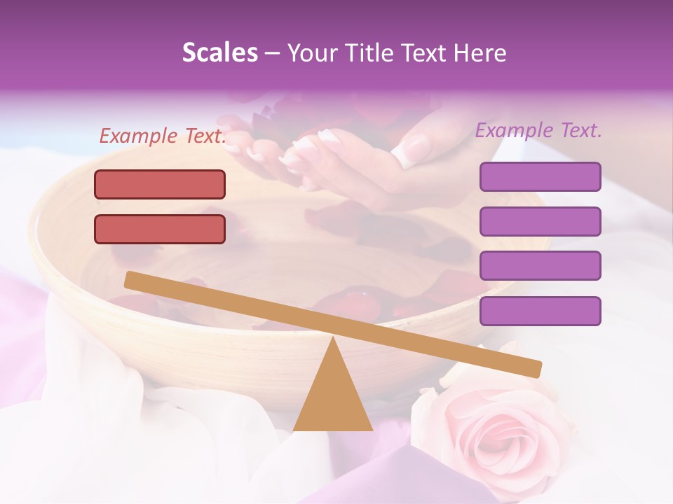 Petal Soft Hand PowerPoint Template