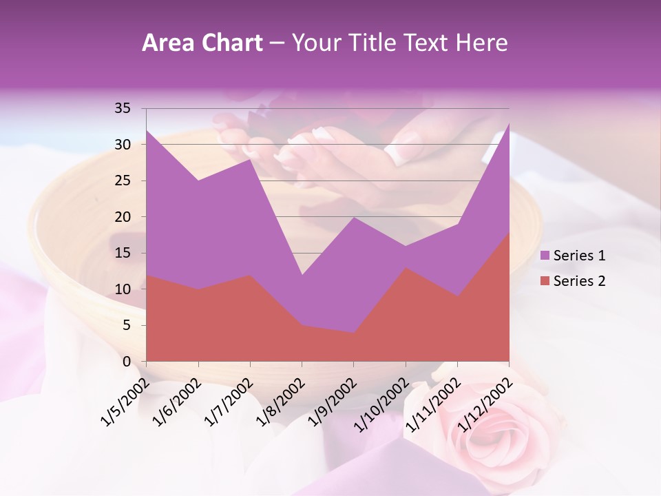 Petal Soft Hand PowerPoint Template