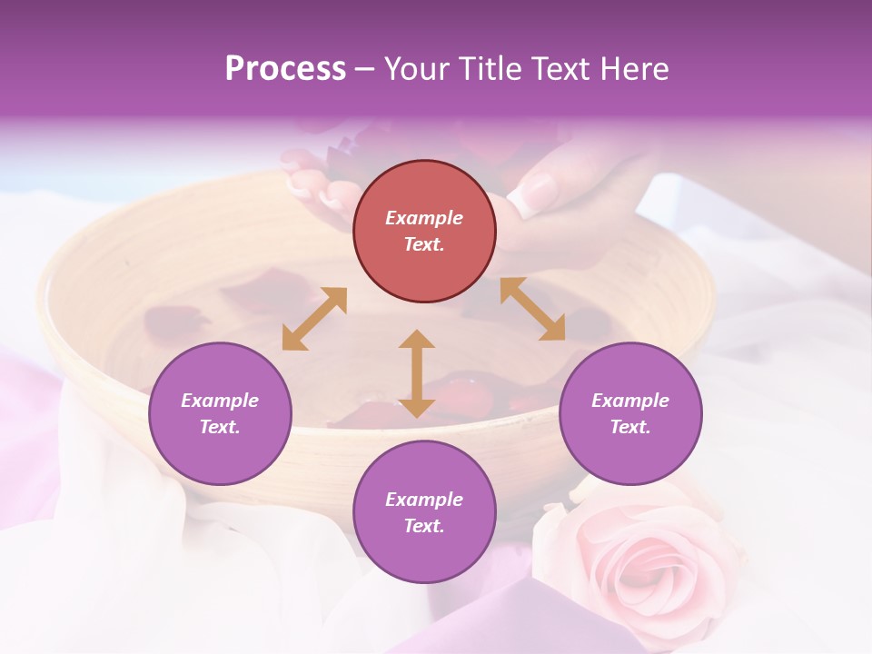 Petal Soft Hand PowerPoint Template