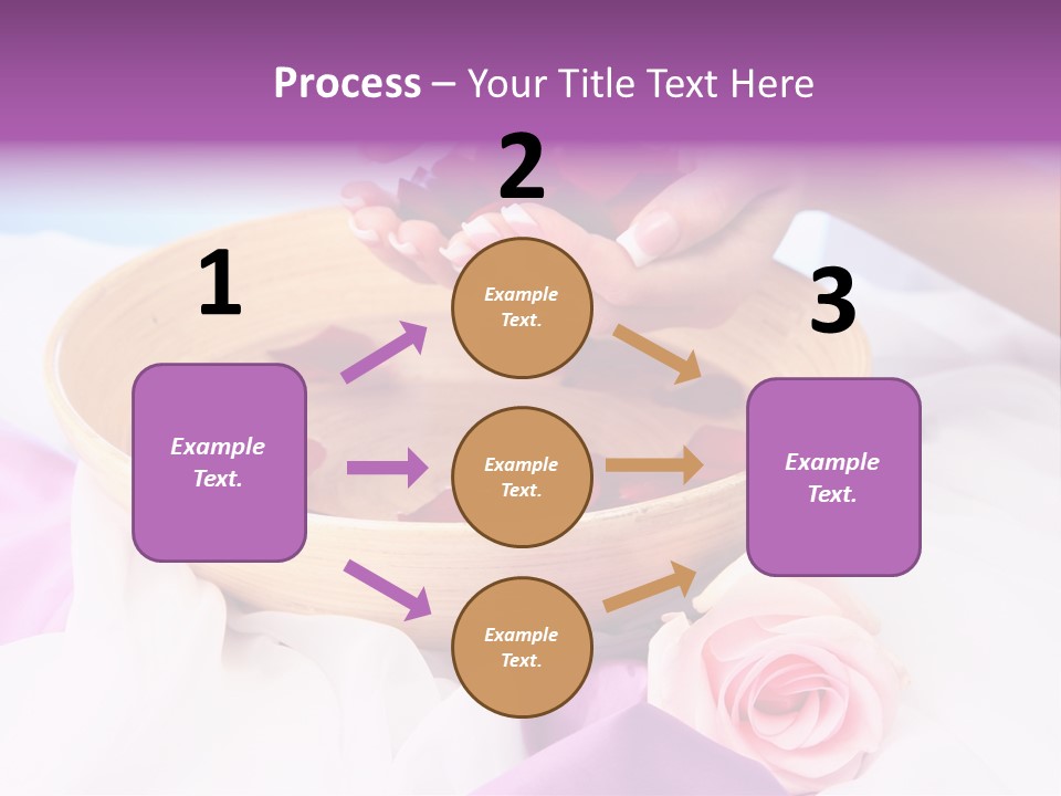 Petal Soft Hand PowerPoint Template
