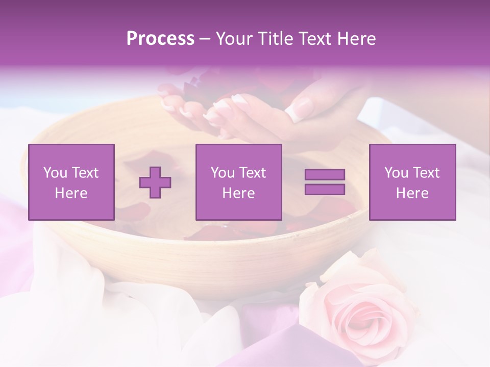 Petal Soft Hand PowerPoint Template