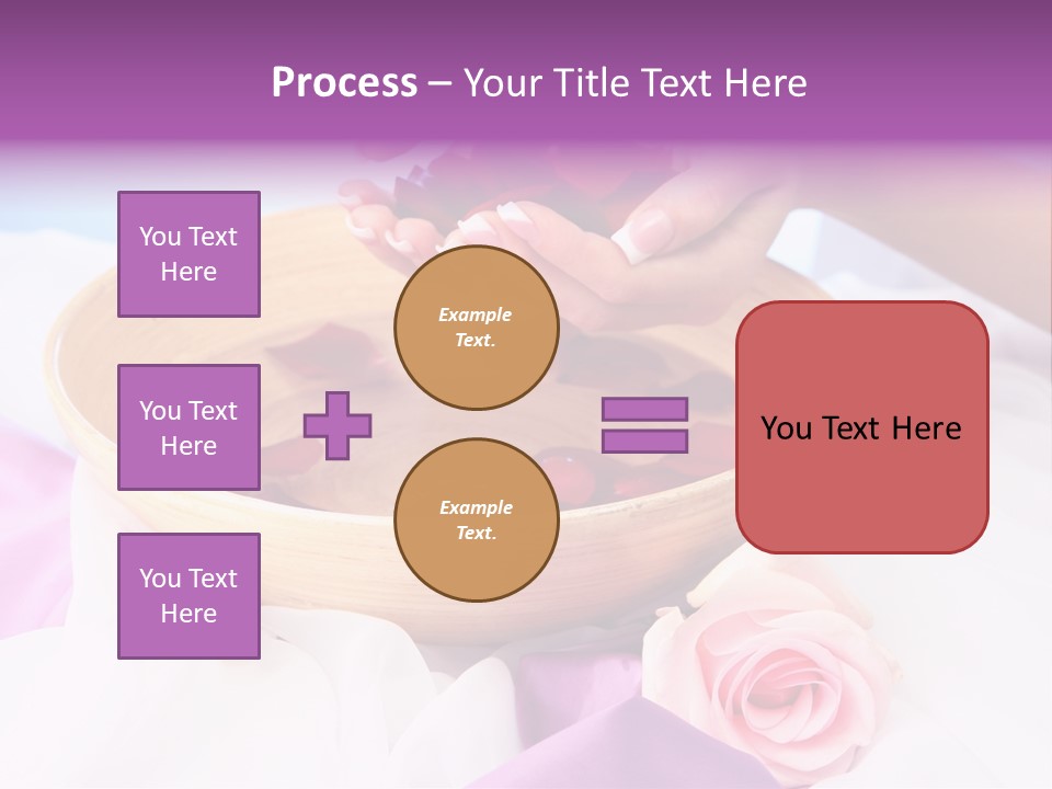 Petal Soft Hand PowerPoint Template