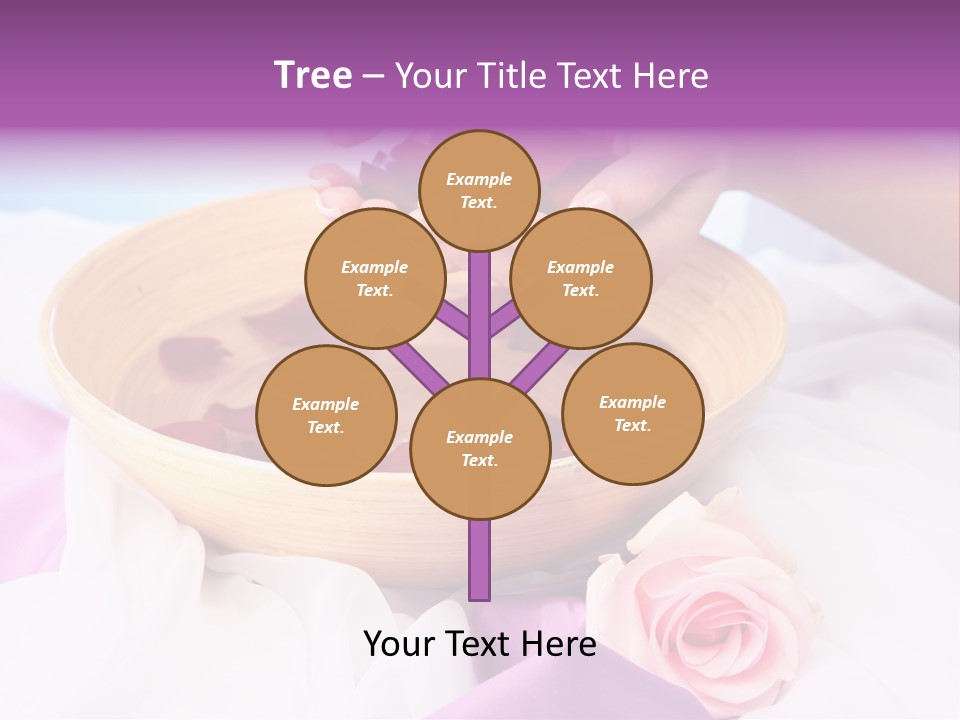 Petal Soft Hand PowerPoint Template