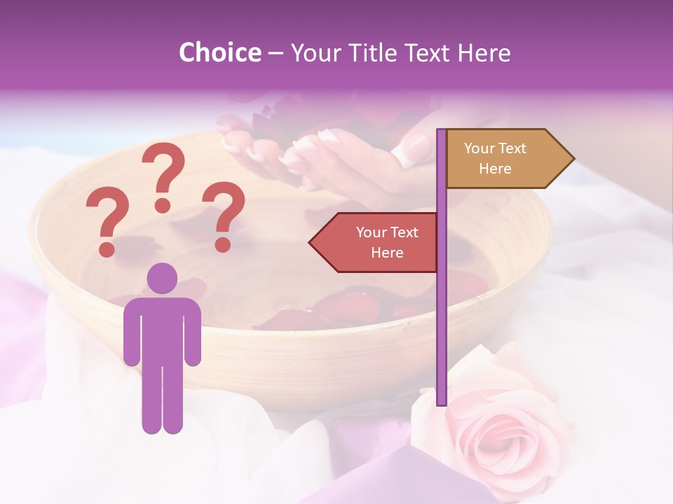 Petal Soft Hand PowerPoint Template