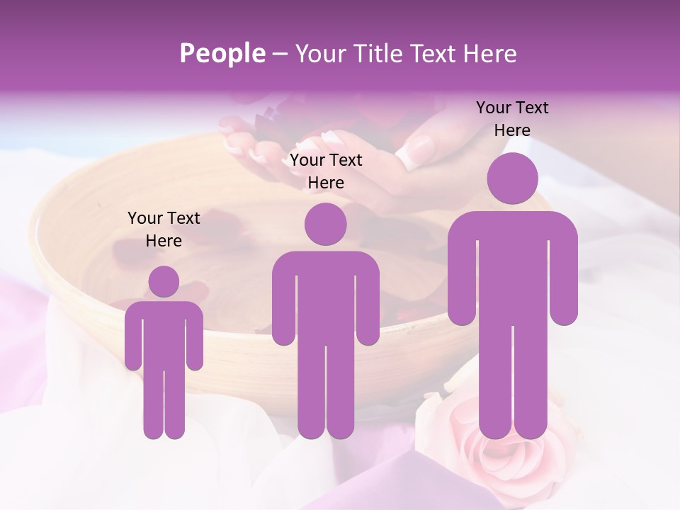 Petal Soft Hand PowerPoint Template