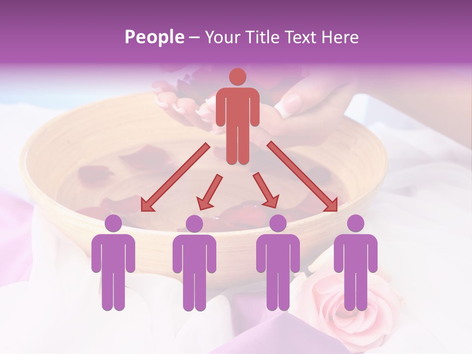 Petal Soft Hand PowerPoint Template