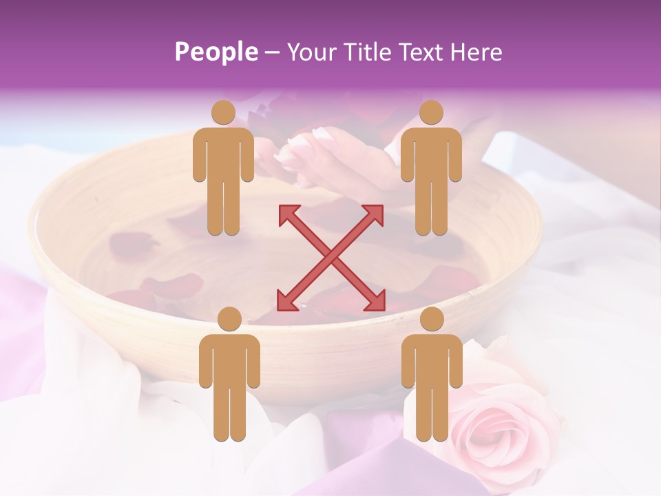Petal Soft Hand PowerPoint Template