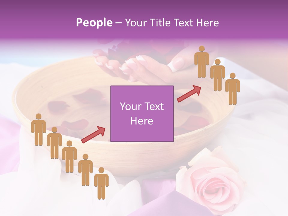Petal Soft Hand PowerPoint Template
