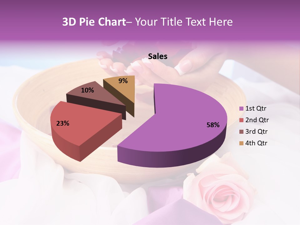 Petal Soft Hand PowerPoint Template