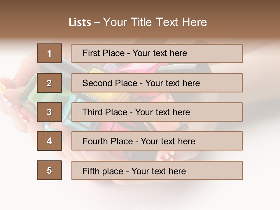 Mix Make Up Cosmetic PowerPoint Template
