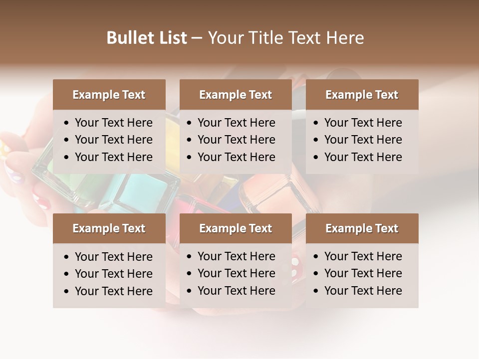 Mix Make Up Cosmetic PowerPoint Template